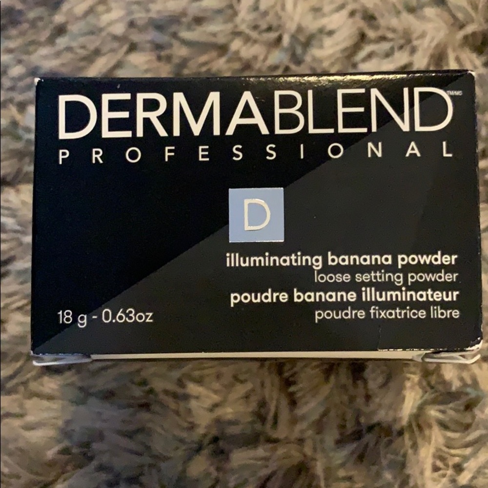 Dermablend professional illuminating banana powder